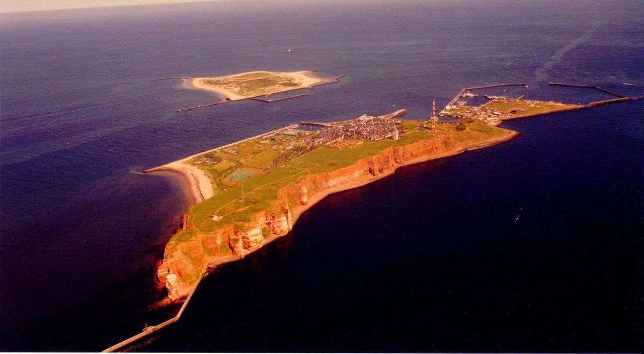 Helgoland aus der Luft